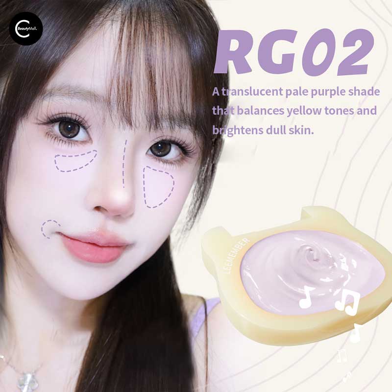 LEEMEMBER Bear Waltz Dewy Glow Highlighter Balm - Creamy Face Highlighter Stick for Cheeks, Eyes & Body - Natural Glow Makeup for Day & Night Wear
