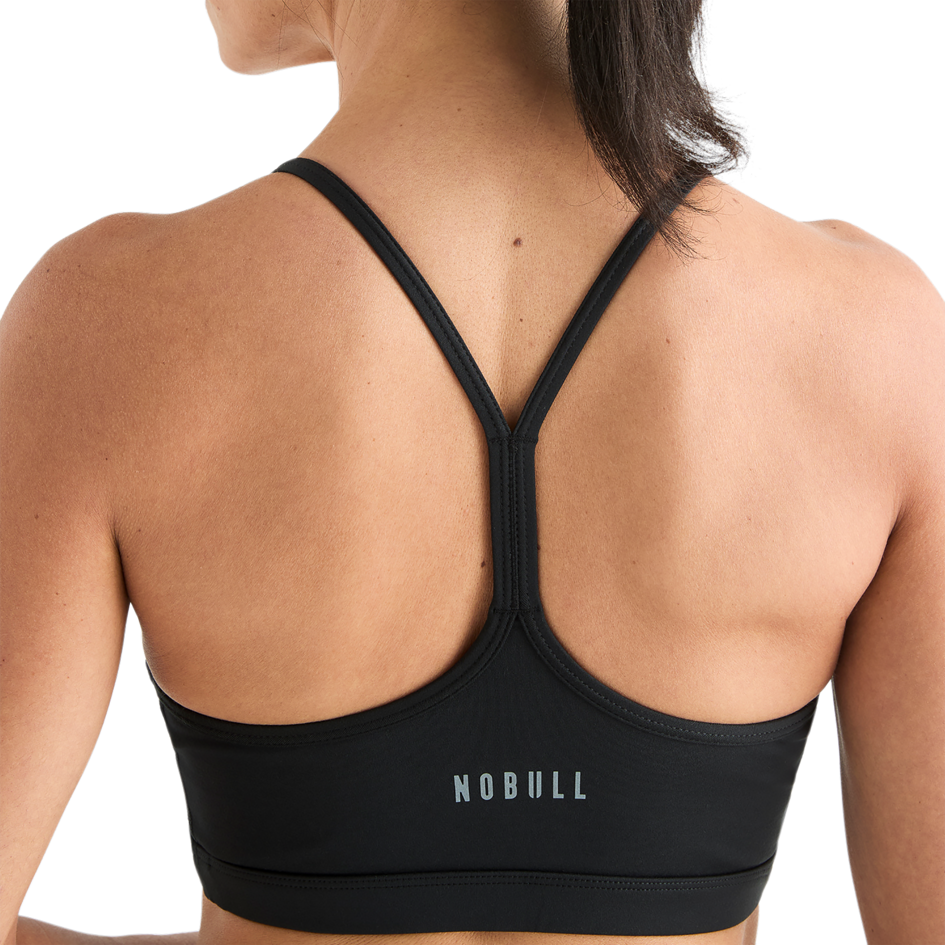 High-Performance Matte V-Neck Sports Bra for Women - Breathable & Supportive Workout Top for Running, Yoga & Gym
