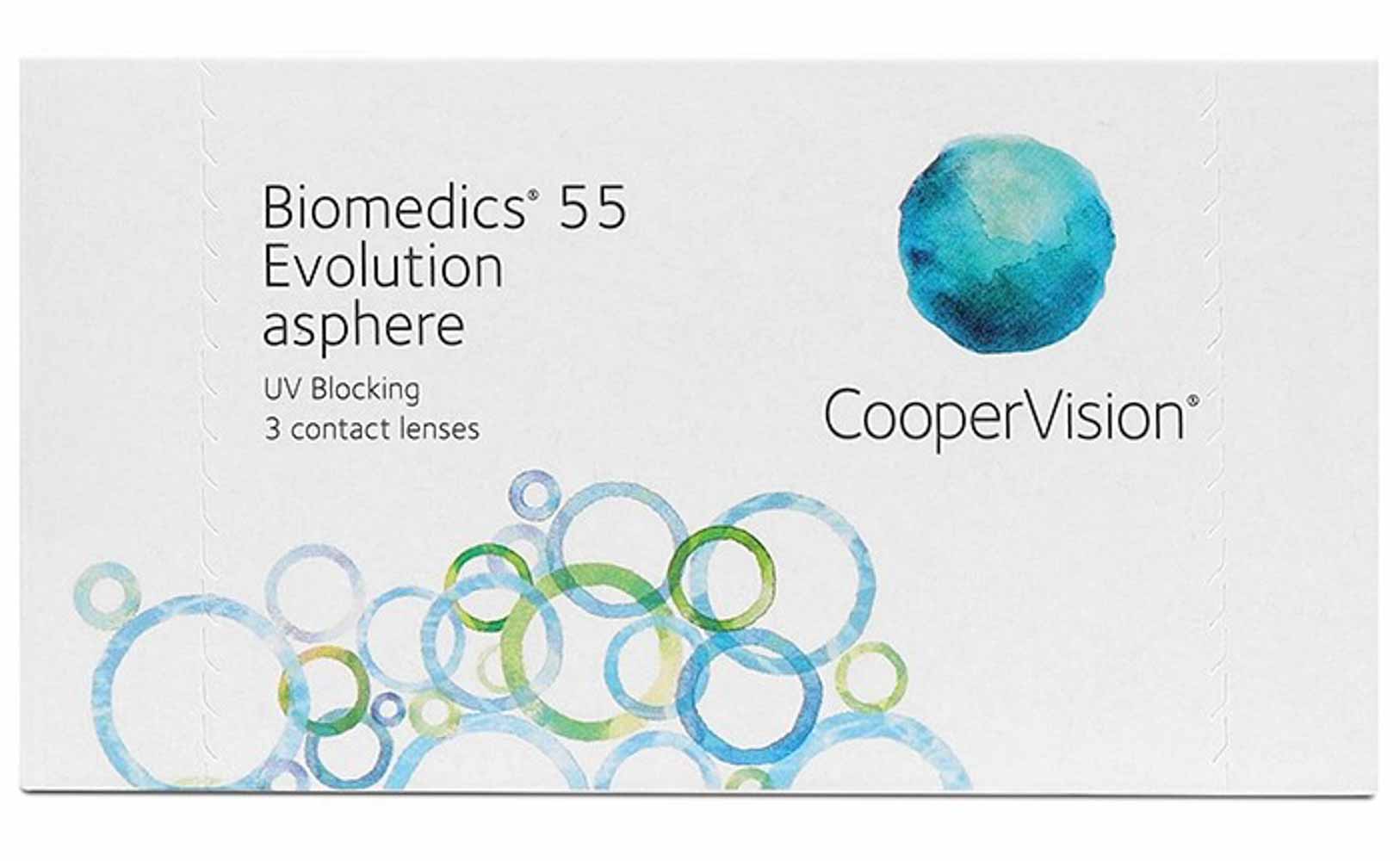 Biomedics 55 Evolution Contact Lenses - Monthly Disposable for Dry Eyes & All-Day Comfort - Perfect for Work, Sports, and Outdoor Activities