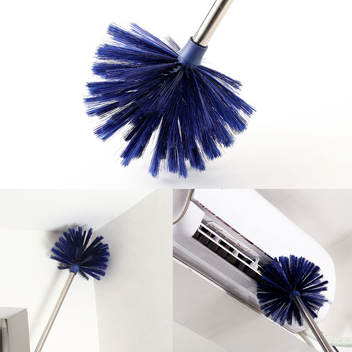 MEIBEI Washable Cobweb Duster with 72