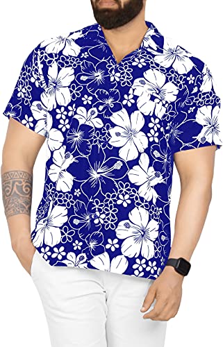 Allover Hibiscus Blue