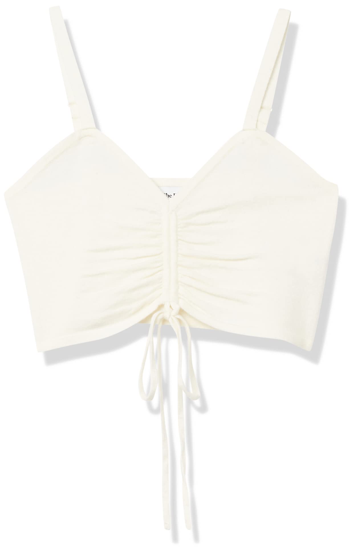 The Drop Women's Raquel Cinched Cropped Sweater Cami Top | Sexy Casual & Layering Piece for Date Night, Girls Night Out & Fall Outfits