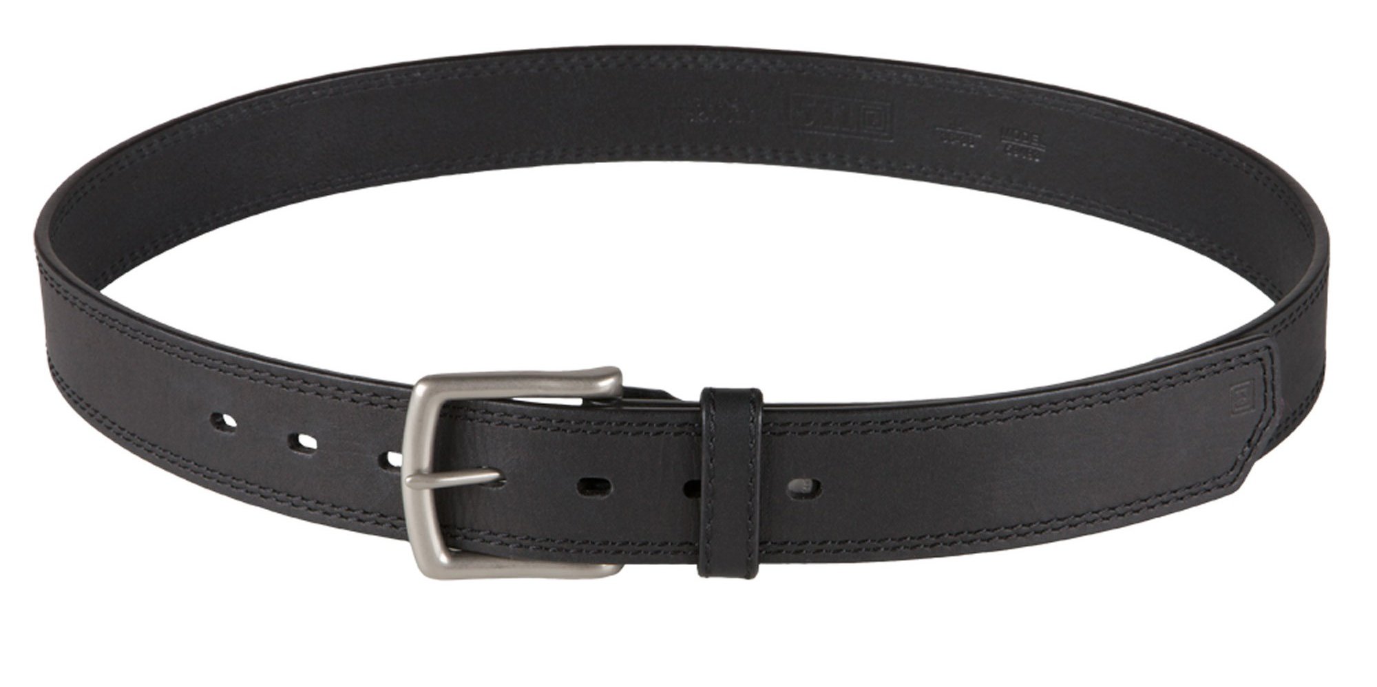 5.11 Tactical Men's 1.5-Inch Full Grain Matte Leather Arc Belt - Ergonomic Curve Design for Comfort - Style 59493 - Perfect for Outdoor Adventures, Tactical Gear & Everyday Wear