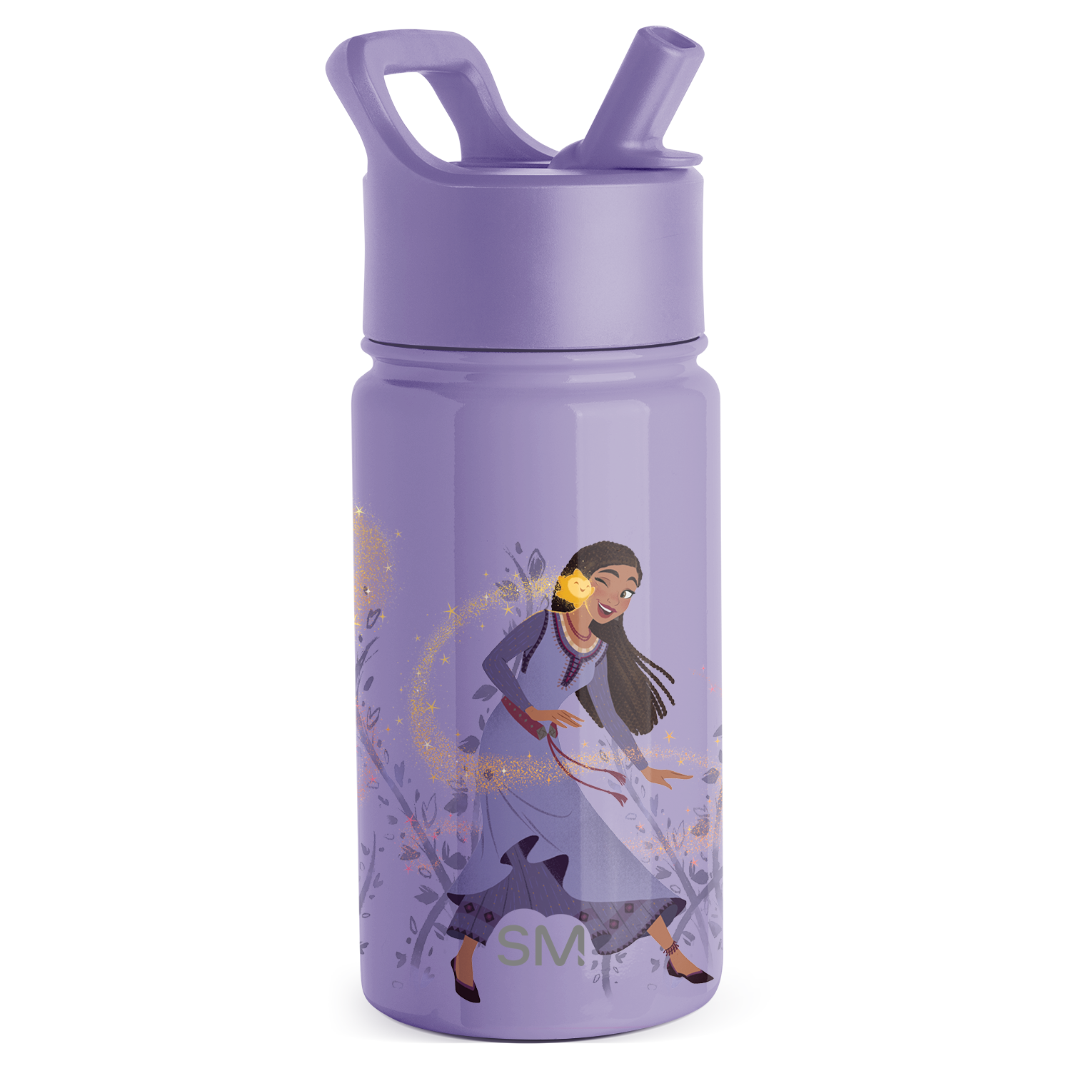 Summit Kids Water Bottle with Straw Lid - BPA Free, Leak Proof, Easy Carry for School, Sports & Outdoor Activities