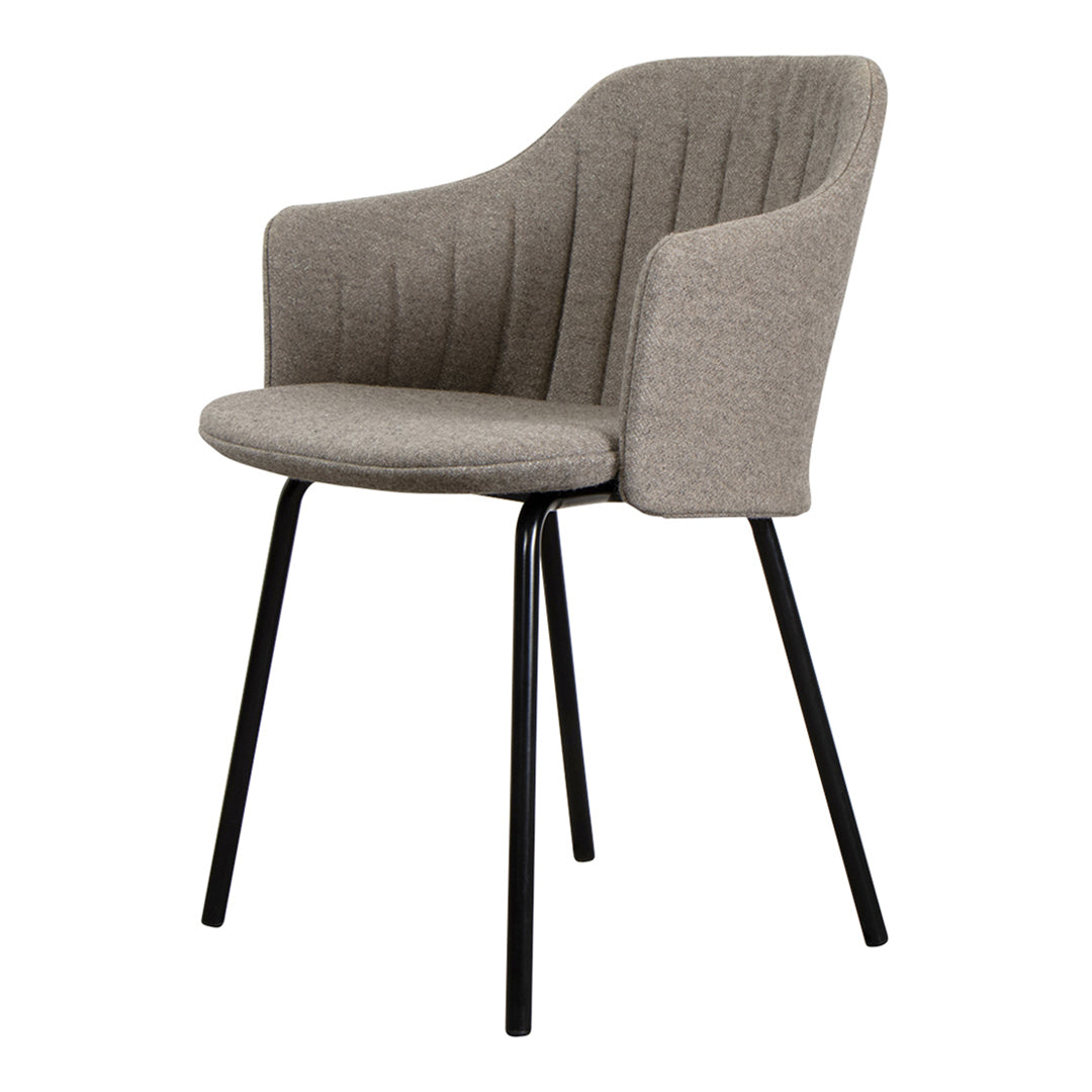 Comfortable 4-Leg Chair with Back and Seat Cushion - Perfect for Home Office, Living Room, or Bedroom Relaxation