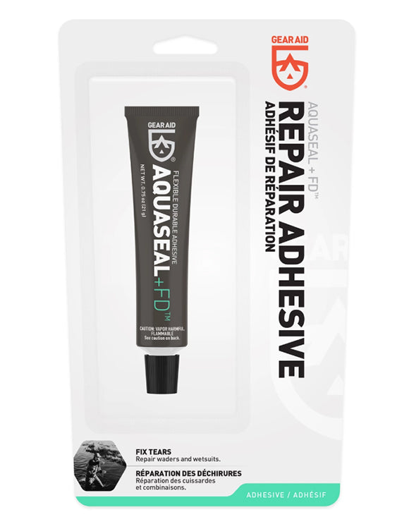 Gear Aid (McNett) Aquaseal FD+ Waterproof Adhesive & Sealant for Outdoor Gear Repair - Perfect for Hiking, Camping, and Water Sports Equipment