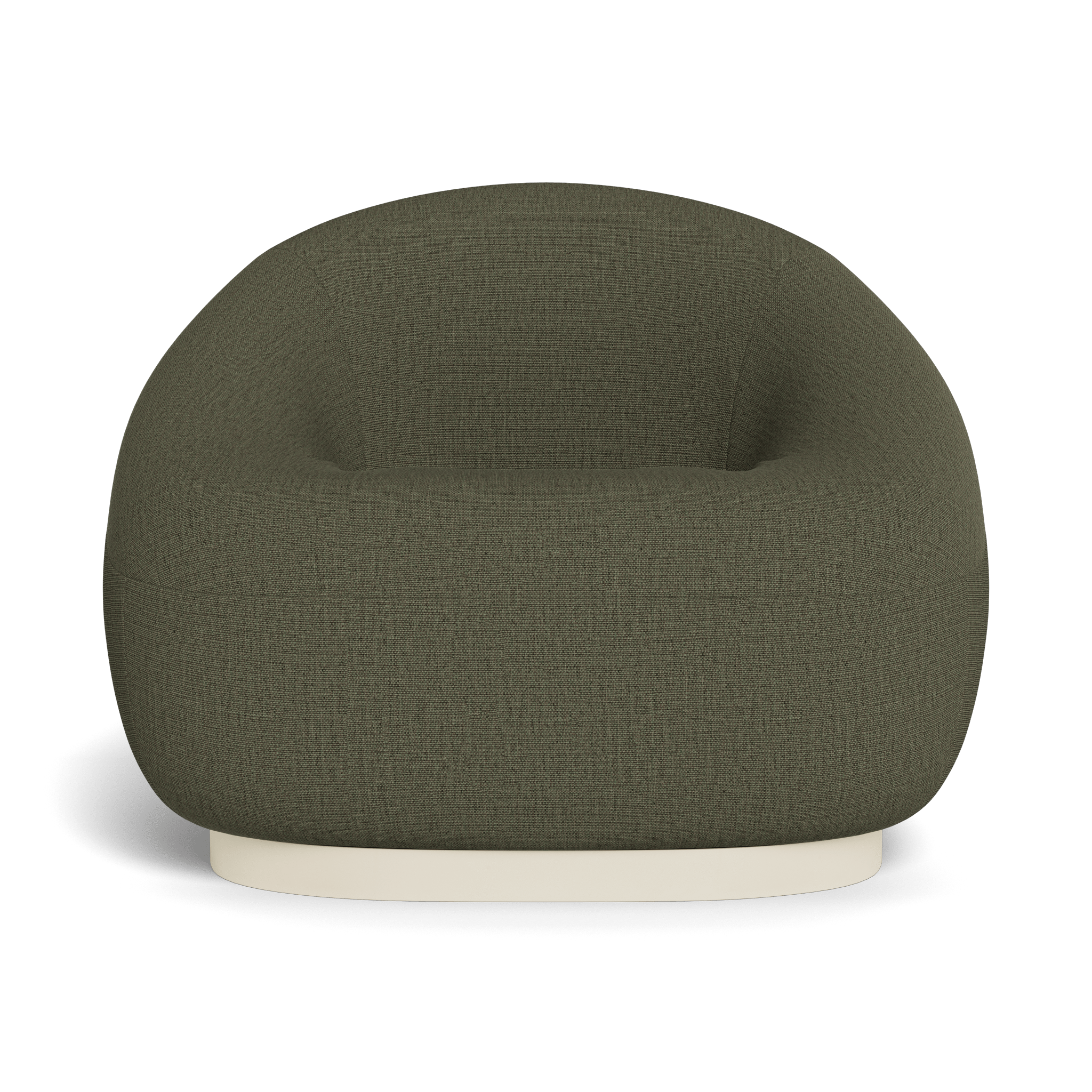 Modern Gio Lounge Chair - Mid Century Accent Chair with Wooden Legs for Living Room, Bedroom, or Office - Perfect for Relaxing, Reading & Home Decor