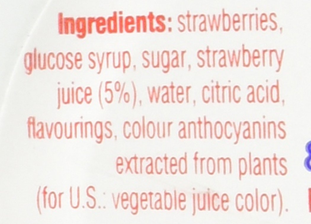 Amarena Fabbri Wild Strawberry Syrup 21 oz (620ml) - Premium Italian Dessert Topping for Ice Cream, Pancakes, Cocktails & Baking