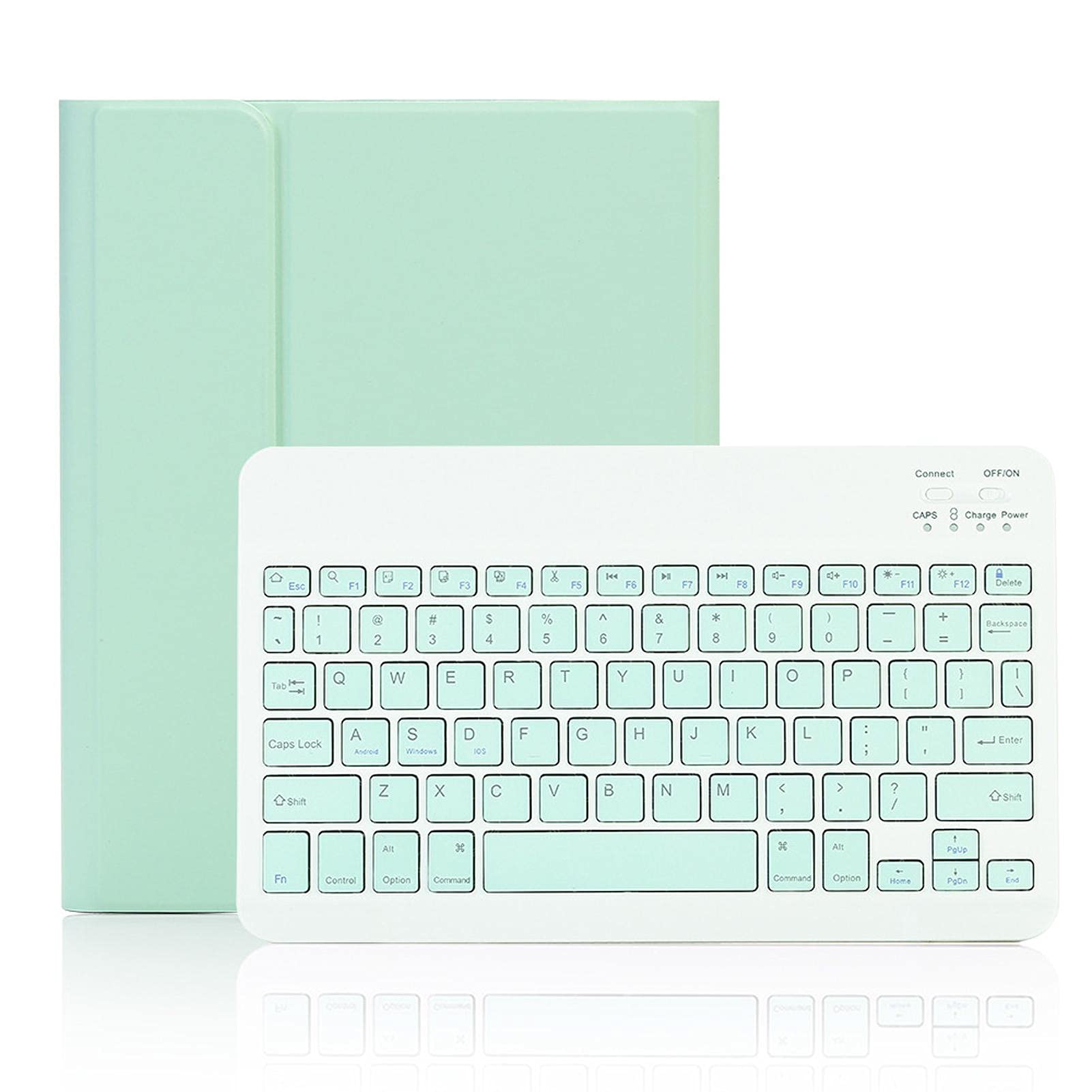 Bluetooth Keyboard Case for iPad Pro 9.7 - 7-Color Backlit with Pen Holder | Perfect for Work & Travel