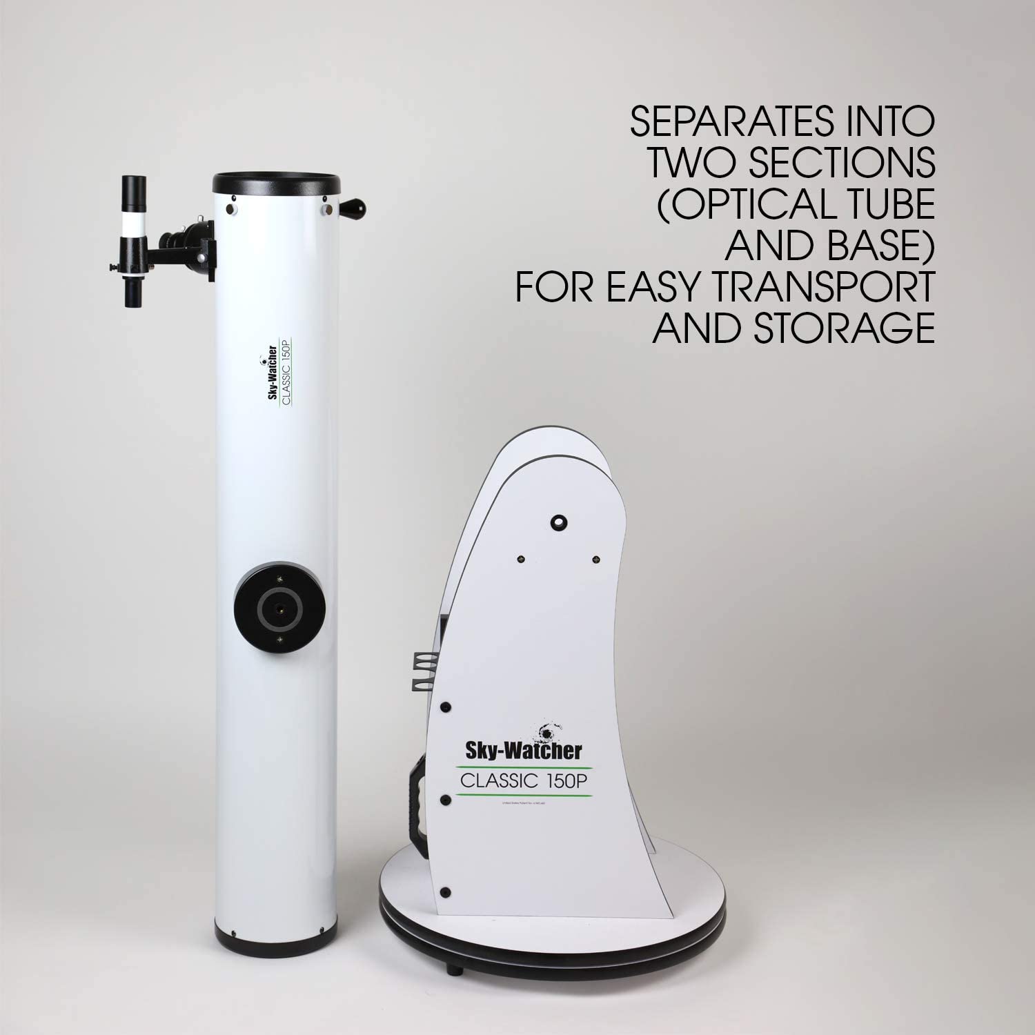 Sky Watcher Classic 150P Dobsonian Telescope - 6 Inch Aperture for Stargazing & Astronomy Beginners | Perfect for Backyard Observation & Celestial Viewing