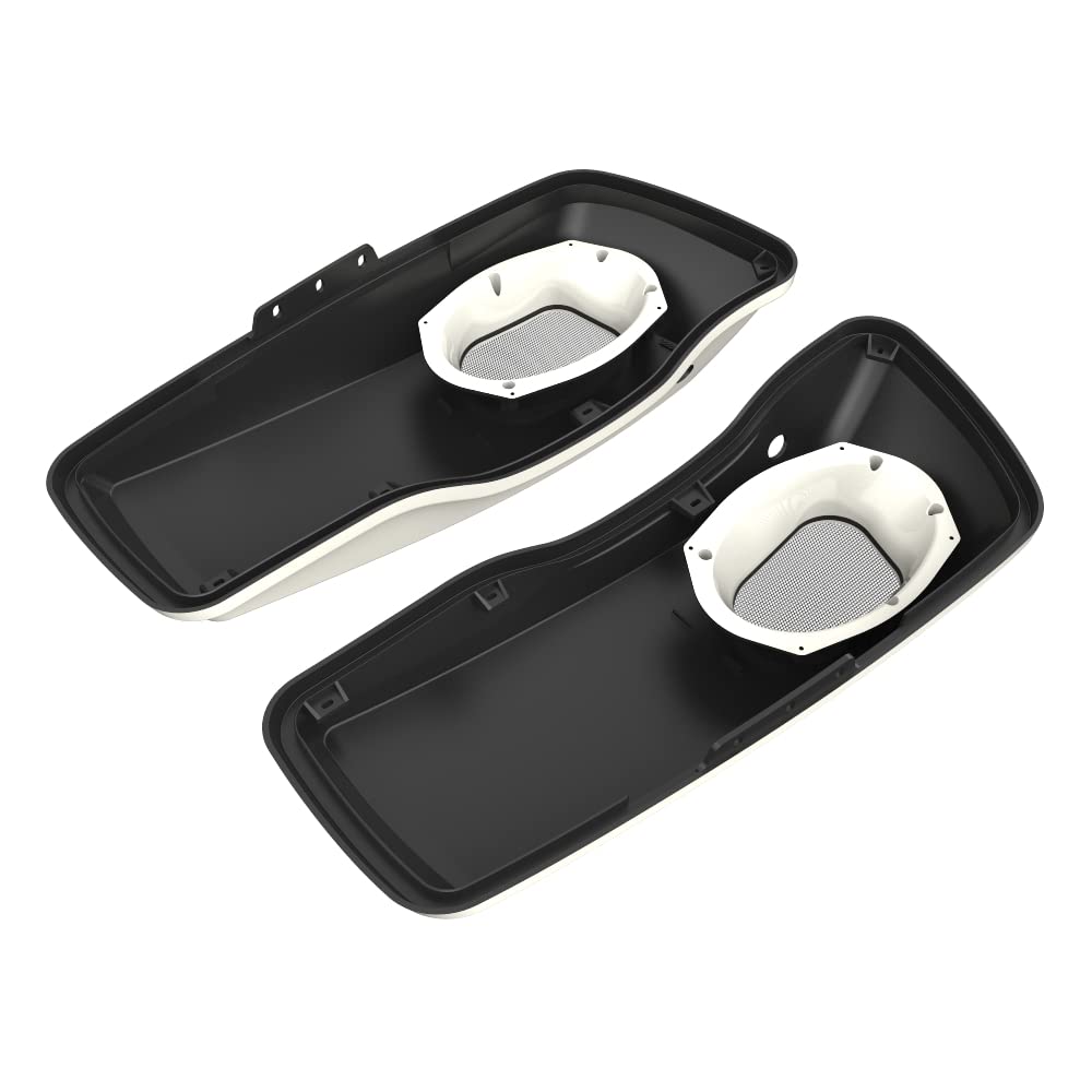 Premium 6X9 Saddlebag Speaker Lids for 2014+ Harley Davidson Touring - Color Matched Replacement Parts - Perfect for Road Trips & Custom Audio Upgrades