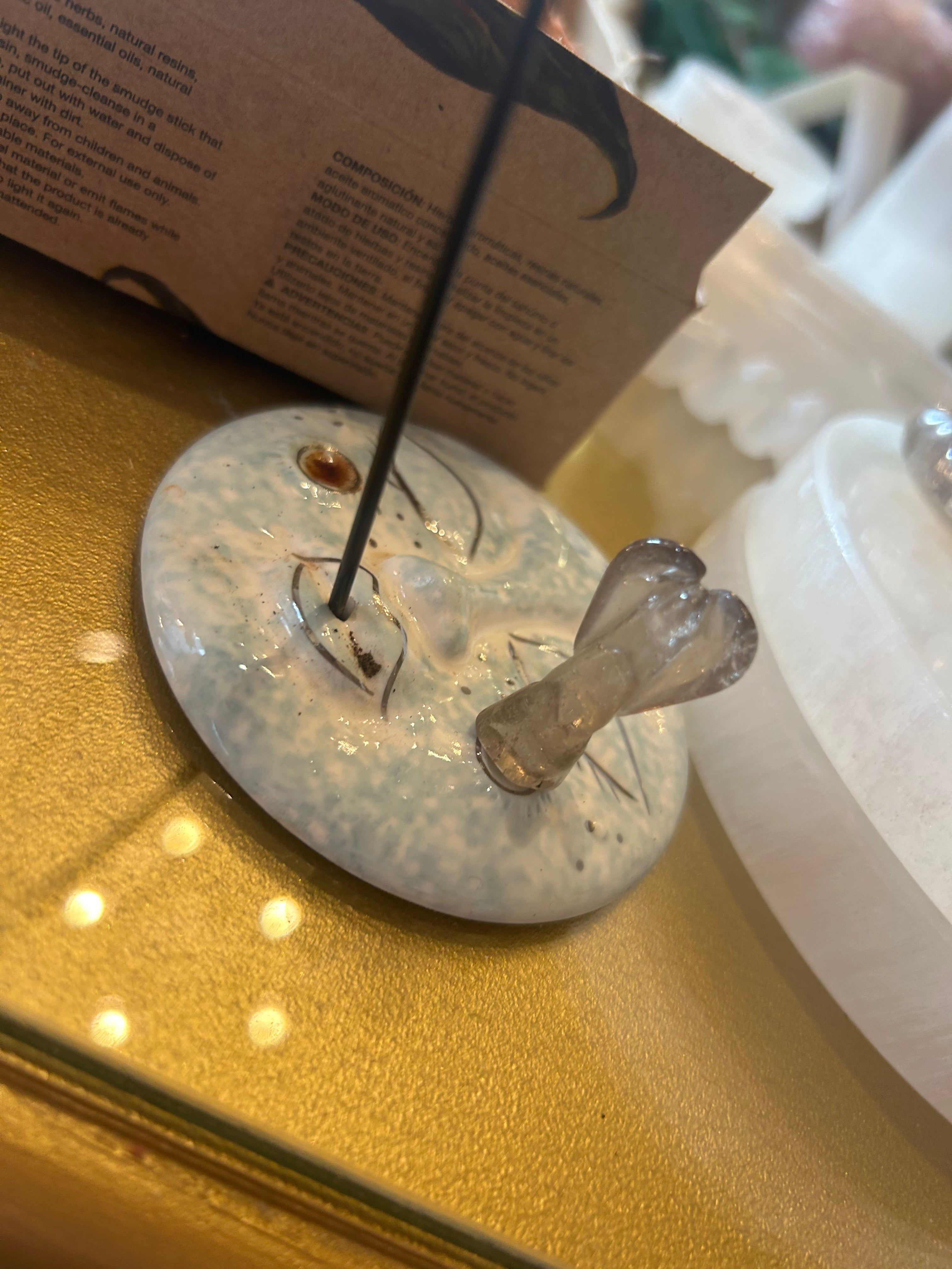 Natural Smoky Quartz Angel Pendant Necklace - Healing Crystal Jewelry for Protection & Positive Energy - Perfect for Meditation, Gifts & Spiritual Healing