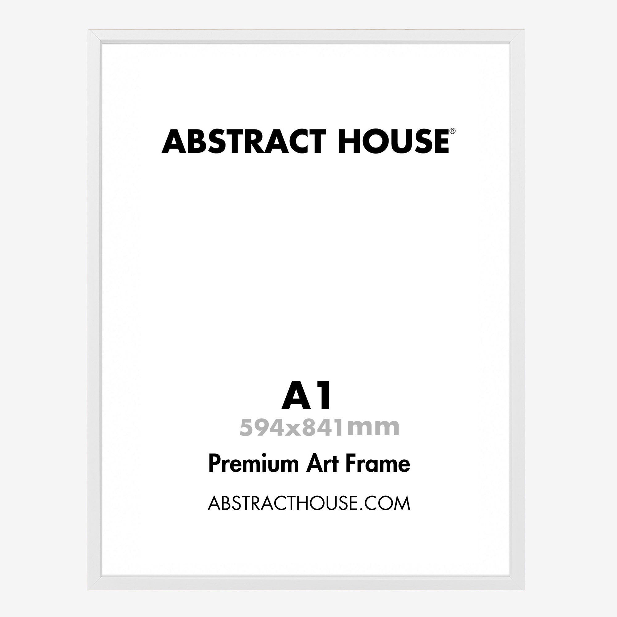 Premium A1 Wooden Picture Frame - Elegant Display for Photos, Artwork & Certificates - Perfect for Home, Office & Gift Giving