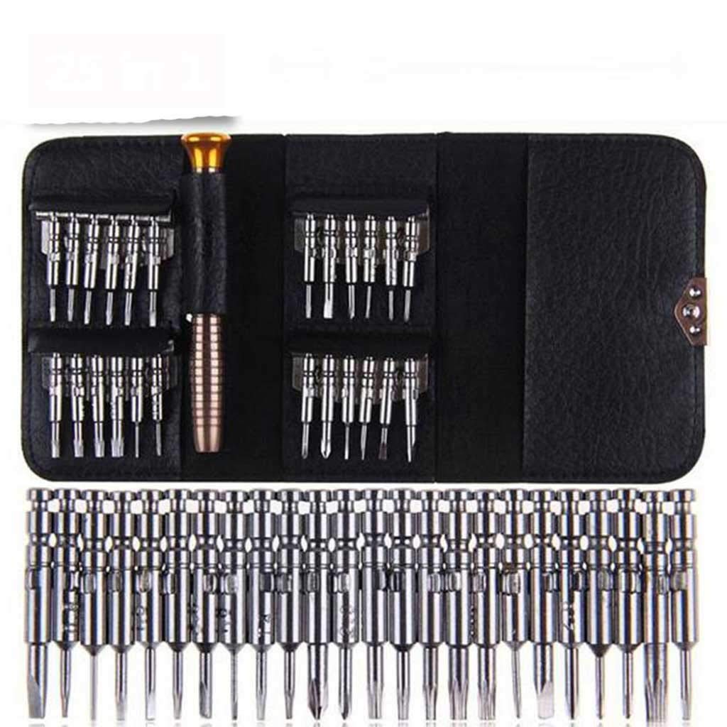 SHYPT 25-in-1 Mini Precision Screwdriver Set with Torx Bits - Professional Electronic Repair Tool Kit for iPhone, Camera, Watch, Tablet & PC - Perfect for DIY Repairs, Jewelry Making & Small Device Maintenance