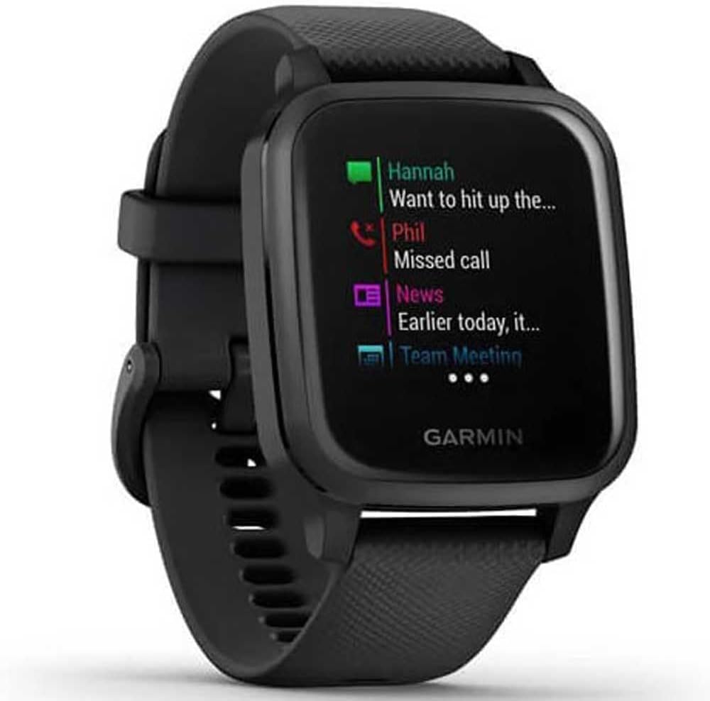 Garmin Venu Sq Music Edition Smartwatch - GPS, Heart Rate Monitor, Music Storage & More | Perfect for Running, Fitness Tracking & Daily Wear