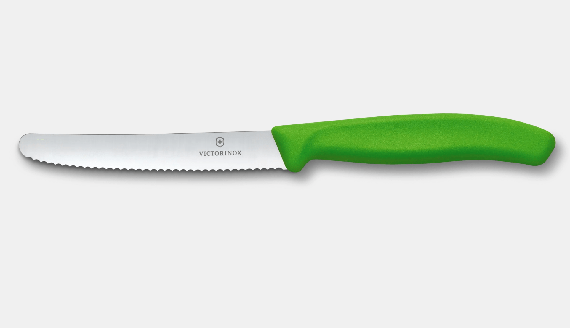 Victorinox Swiss Classic Tomato & Table Utility Knife - Green - Perfect for Kitchen, Camping & Outdoor Cooking