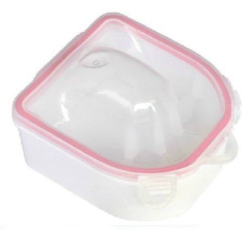 Acetone-Resistant Nail Soak Bowl for Manicure & Pedicure - Warm Water Spa Treatment Tool for Salon & Home Use