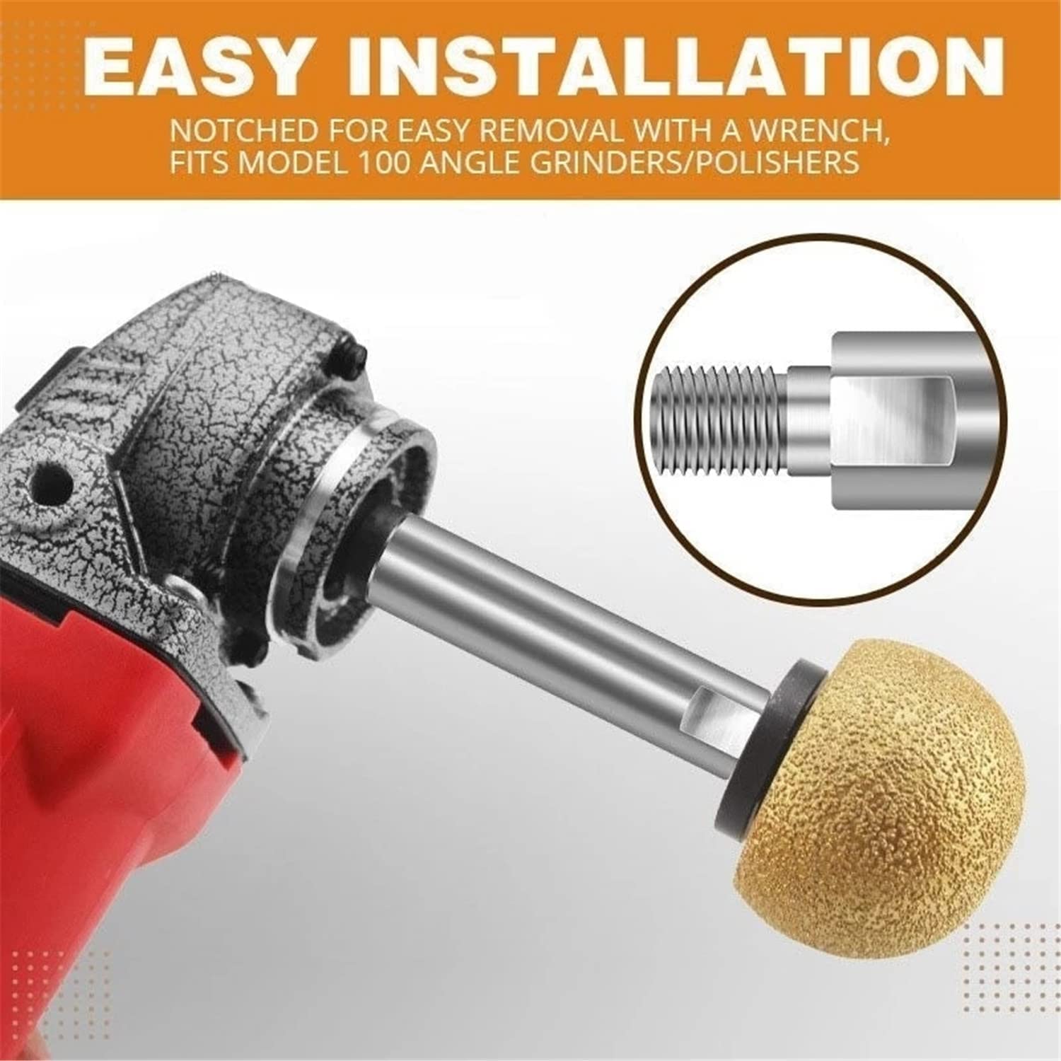 2022 New Stainless Steel Angle Grinder Extension Rod Set - 3pcs Rotary Shaft for Polishing, Grinding & Seamless Docking - Easy Installation for DIY & Professional Metalworking Projects