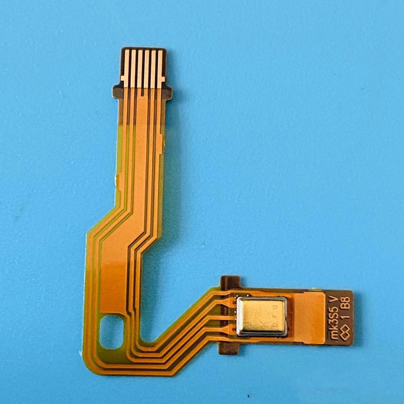 PS5 Controller Microphone Flex Cable Replacement - Compatible with BDM-010 & BDM-020 Models - Left/Right Internal Mic Ribbon Wire for DualSense Repair - Perfect for Gaming Accessories & DIY Controller Fixes