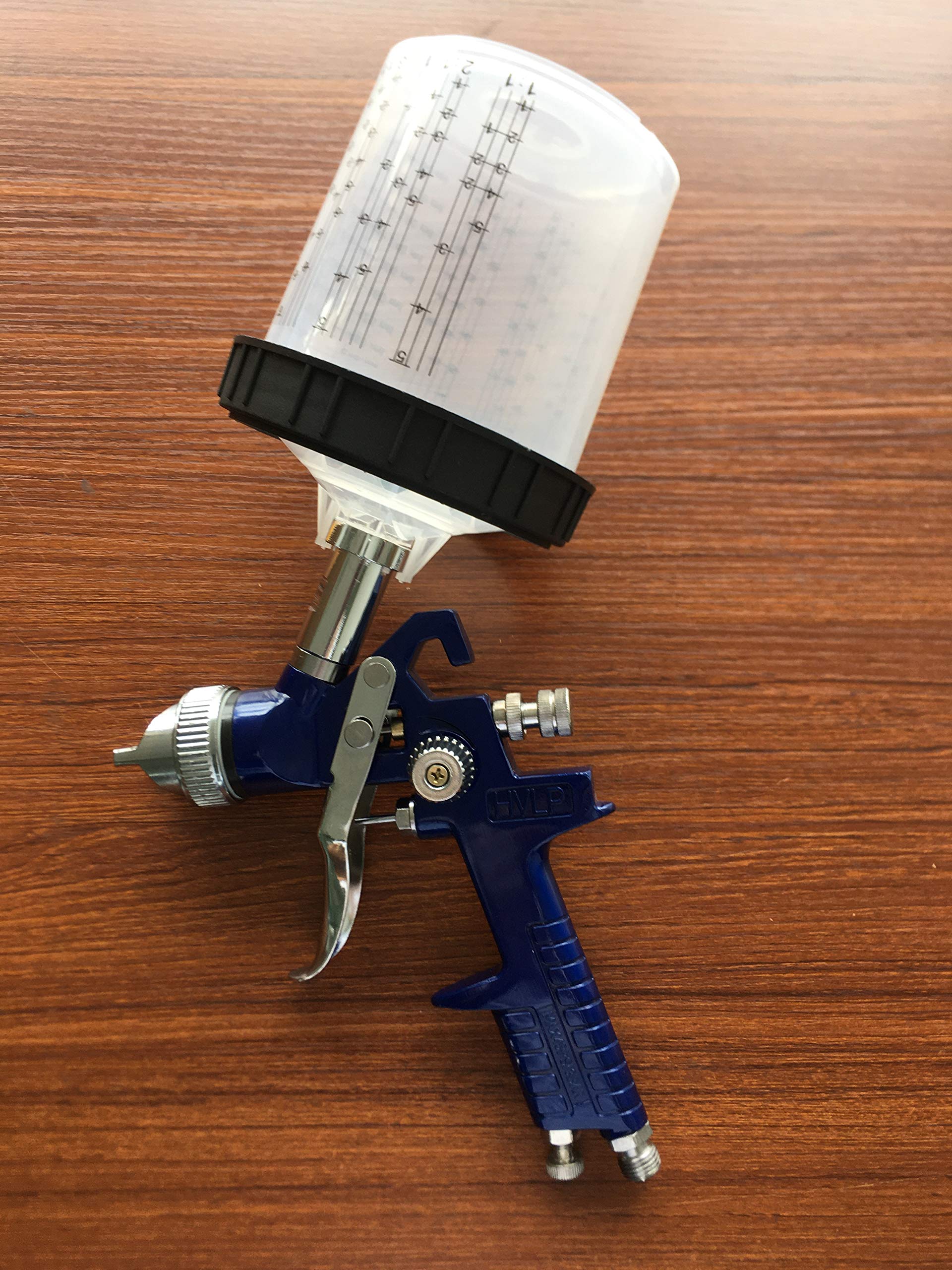 HVLP Gravity Feed Paint Spray Gun with 1.4mm Nozzle - Fast 2-3 Day Delivery - Perfect for DIY Home Projects, Furniture Refinishing & Automotive Touch-Ups