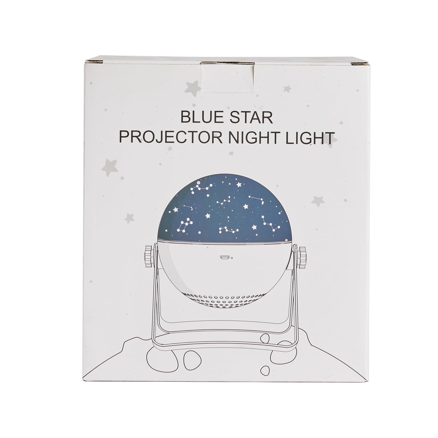 ONEFIRE Kids Night Light Projector with Bluetooth Music, 360° Rotating Star Projector with 48 Colors & Remote Timer - Perfect for Bedroom, Nursery, Sleep Aid & Relaxation
