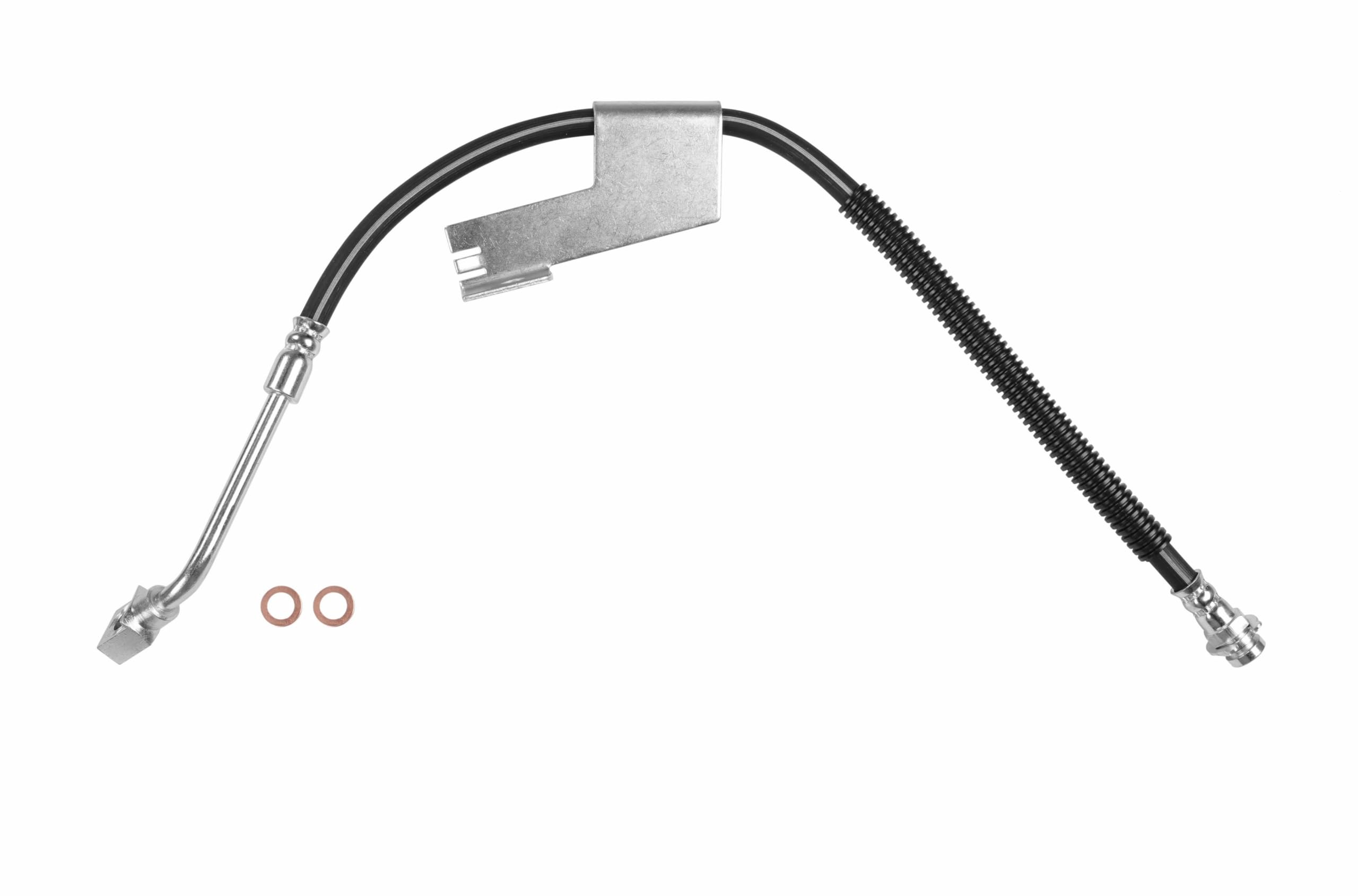 Sunsong 2203310 Brake Hydraulic Hose - High Performance Replacement Hose for Cars, Trucks & SUVs - Durable & Leak-Proof - Perfect for Off-Roading, Towing & Daily Commuting