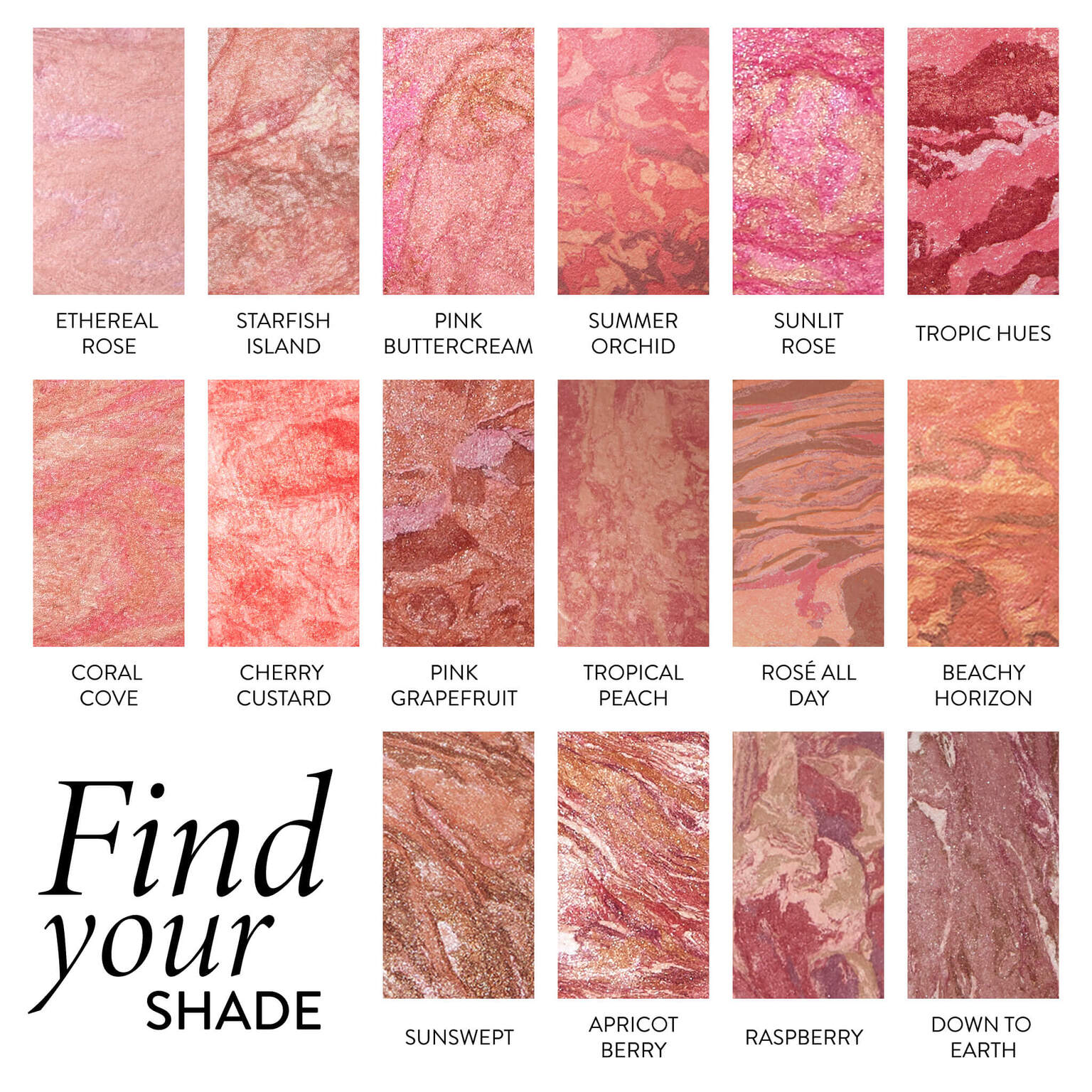Baked Blush & Brighten Marbleized Blush - Natural Cheek Color for Flawless Makeup | Perfect for Day & Night Looks, Photo Shoots & Special Occasions
