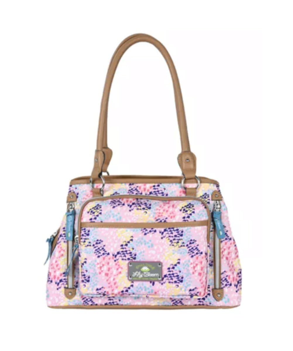 Lily Bloom Maggie Satchel Handbag for Women - Stylish Crossbody Purse with Adjustable Strap, Perfect for Work, Travel & Everyday Use