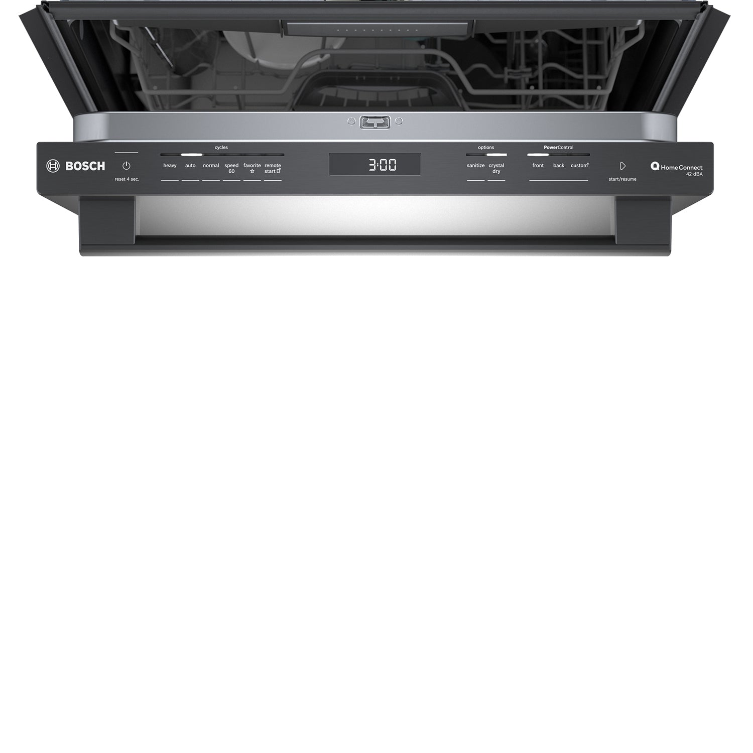 Bosch 24-Inch Smart Dishwasher with Home Connect - Stainless Steel, 3rd Rack, SHX78CM4N - Perfect for Modern Kitchens & Large Families