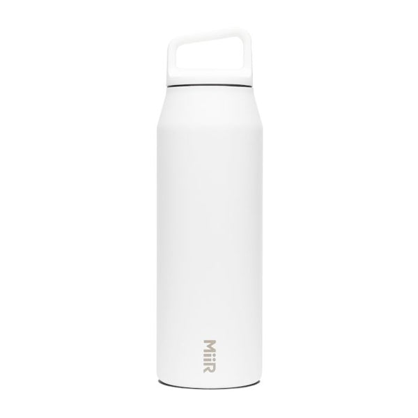 MiiR Wide Mouth Water Bottle - 24oz Insulated Stainless Steel Vacuum Flask for Hot & Cold Drinks - Perfect for Hiking, Camping, Gym & Outdoor Adventures