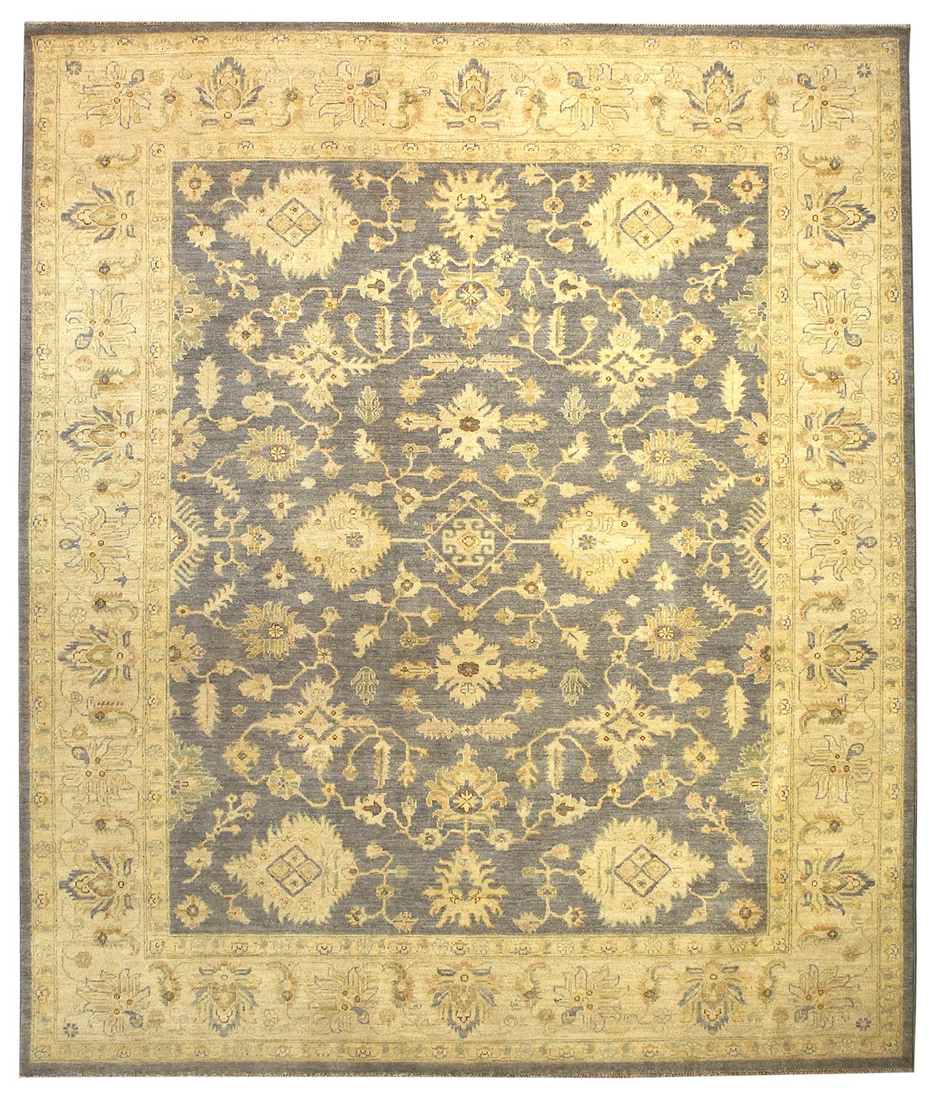Handwoven Agra J50701 Area Rug - Traditional Indian Design for Living Room, Bedroom & Home Decor