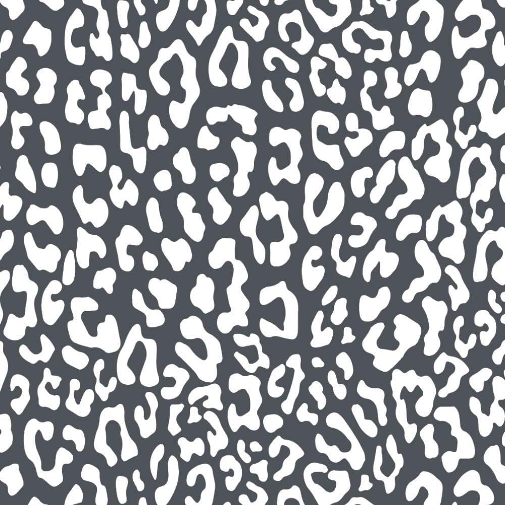 Reusable Adhesive Mesh Stencil Sheets for DIY Arts & Crafts - Cheetah Print (8.5