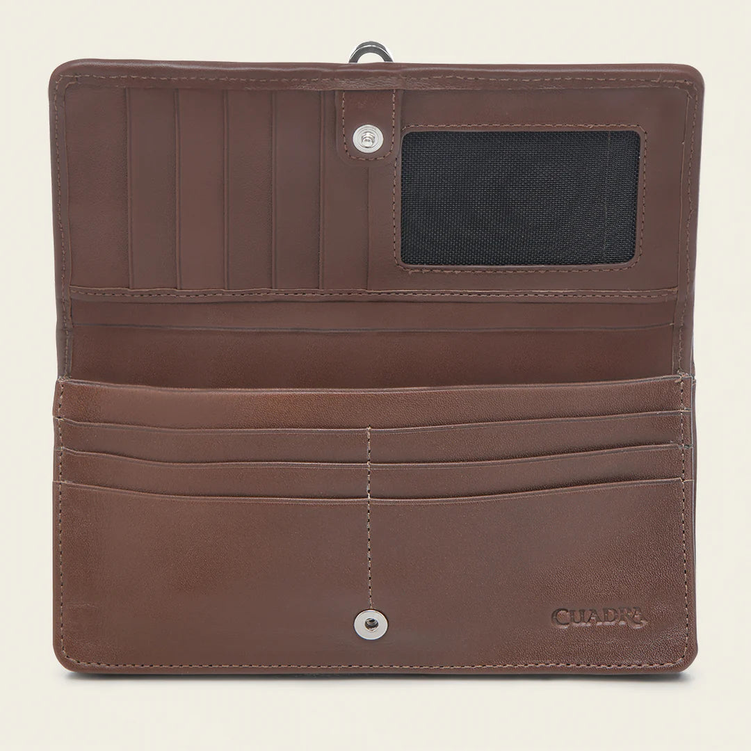 BD257RS Cuadra Honey Casual Fashion Bifold Wallet for Women - Stylish & Slim Leather Wallet for Everyday Use, Gift Ideas
