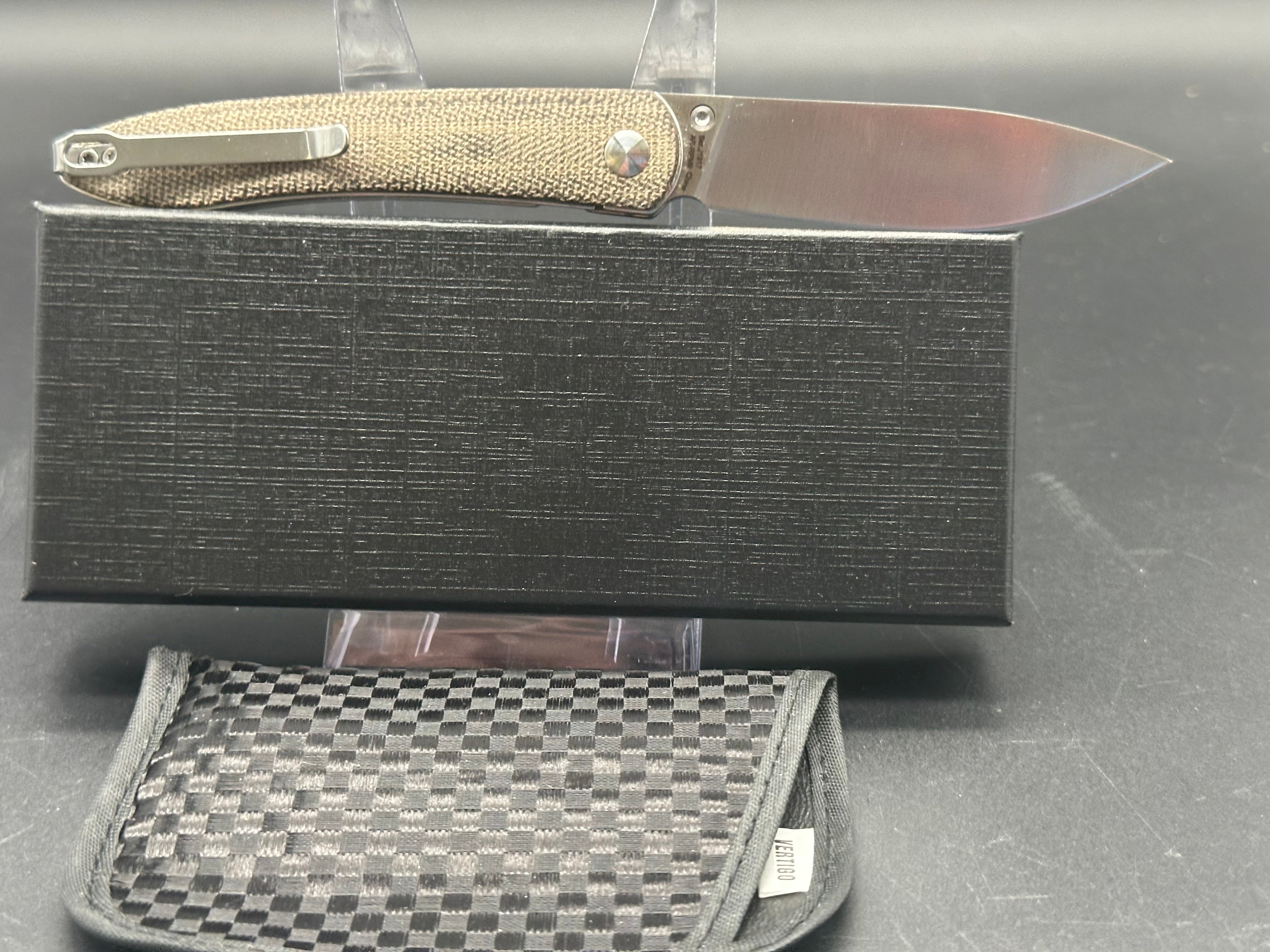 CJRB Ria Liner Lock Folding Knife - 2.95