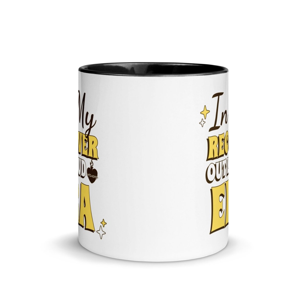 Recover Out Loud Era Ceramic Mug - Inspirational Coffee Cup for Recovery & Sobriety - Perfect for Morning Coffee, Office Use & Thoughtful Gifts