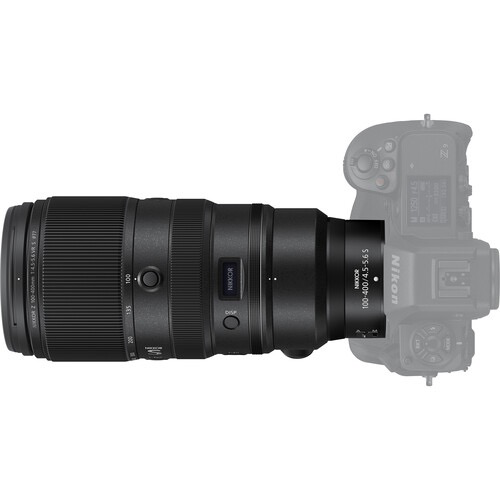 Nikon NIKKOR Z 100-400mm f/4.5-5.6 VR S Telephoto Zoom Lens for Mirrorless Cameras - Professional Wildlife, Sports & Landscape Photography