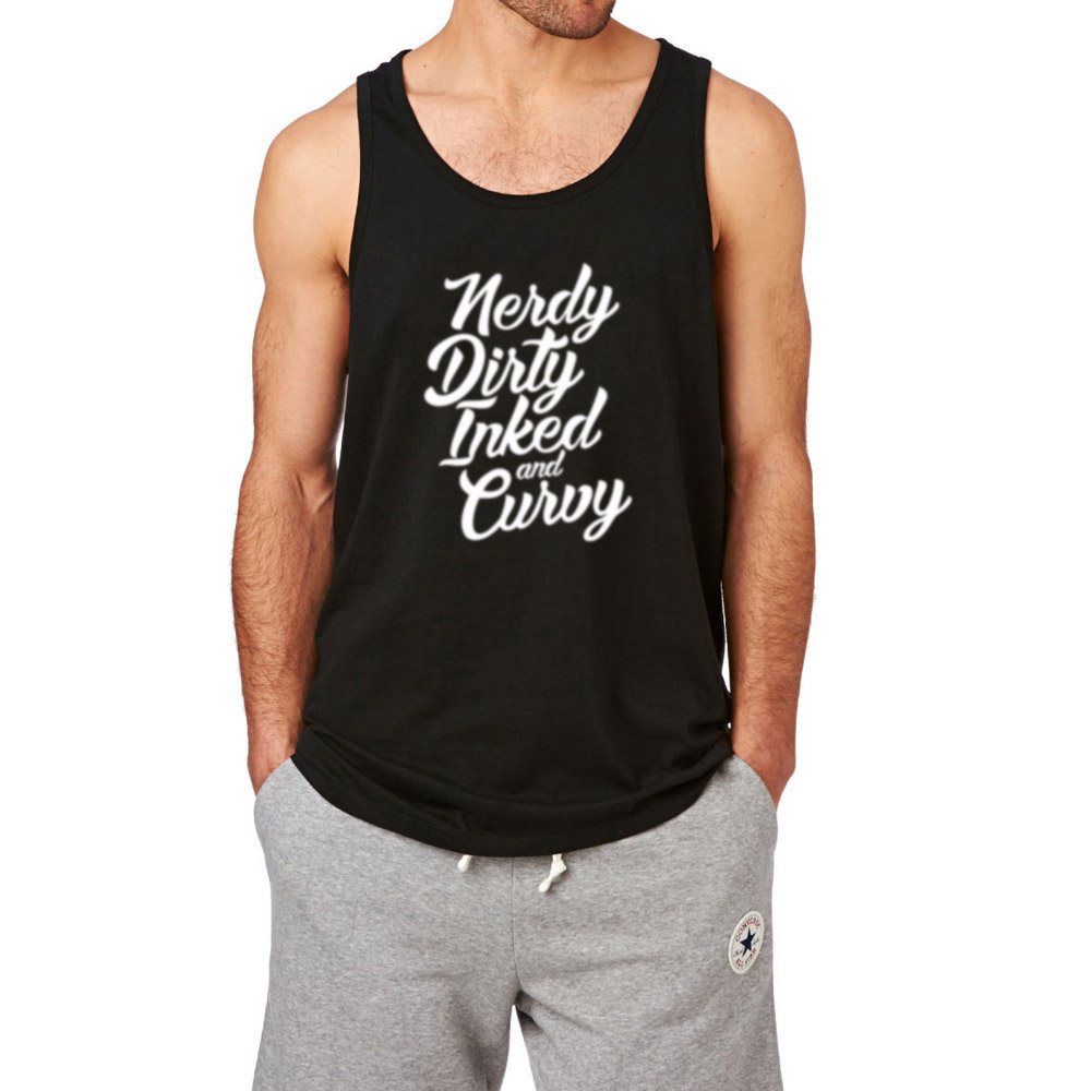 FANNOO Men's Funny Saying Tank Tops - Breathable Racerback Sleeveless Shirts for Gym, Workout & Casual Wear | Fitness Apparel for Summer & Active Lifestyle