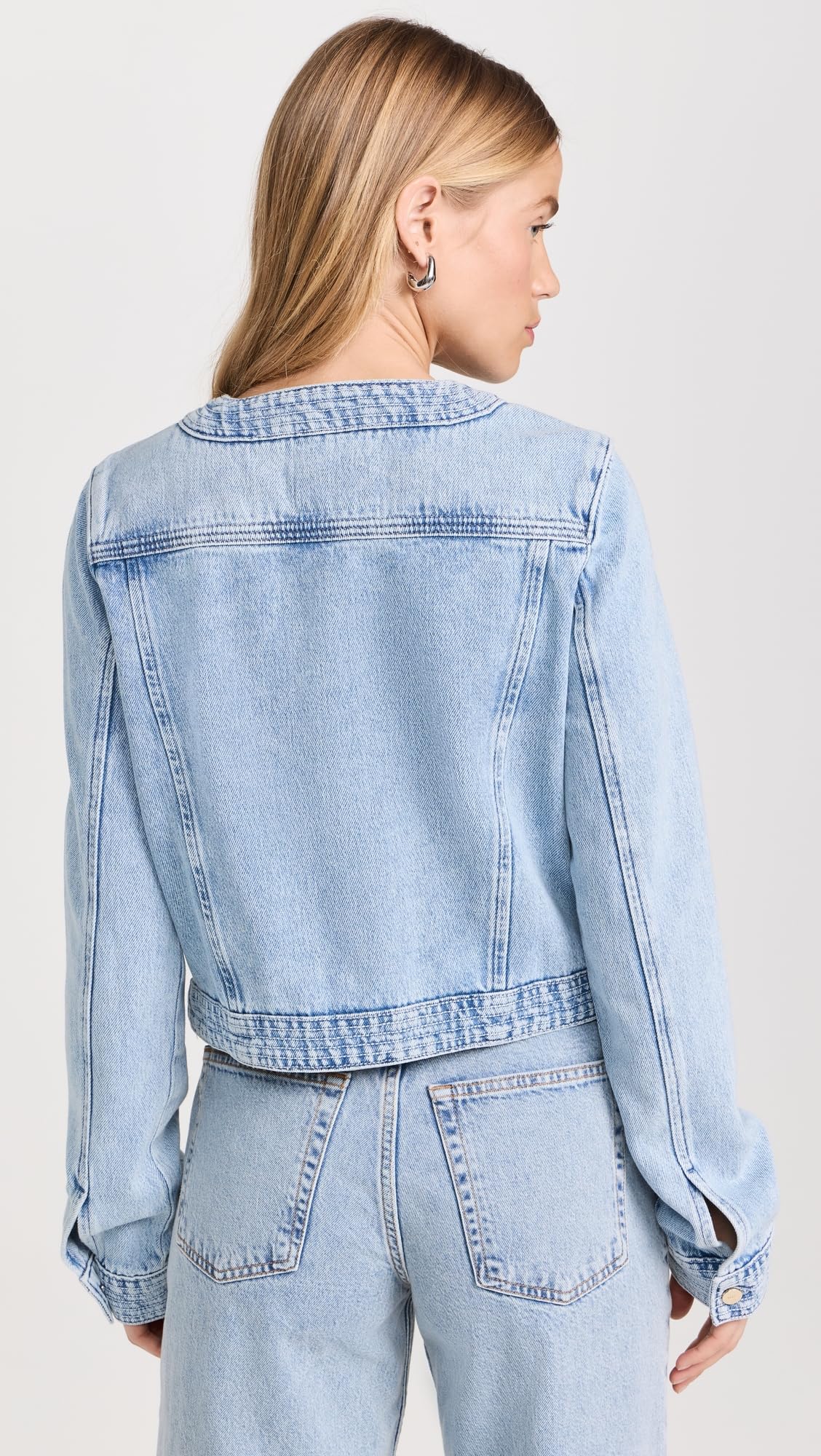 PAIGE Women's Kiya Jacket - Lightweight Denim Jacket for Women, Stretch Comfort Fit, Casual & Layering Essential - Perfect for Spring, Fall & Everyday Wear