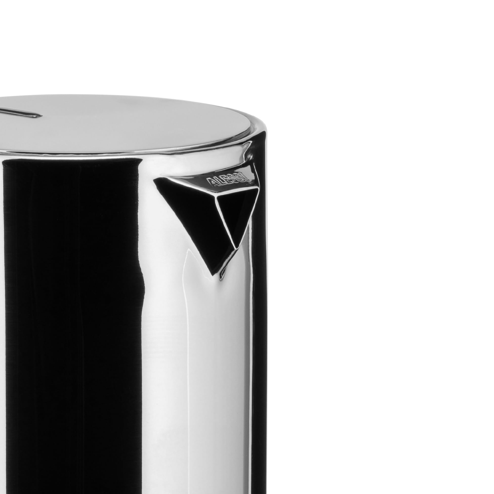Alessi 9090/M Stainless Steel Designer Coffee Maker, 10 Cups, Silver - Perfect for Home, Office, and Entertaining Guests