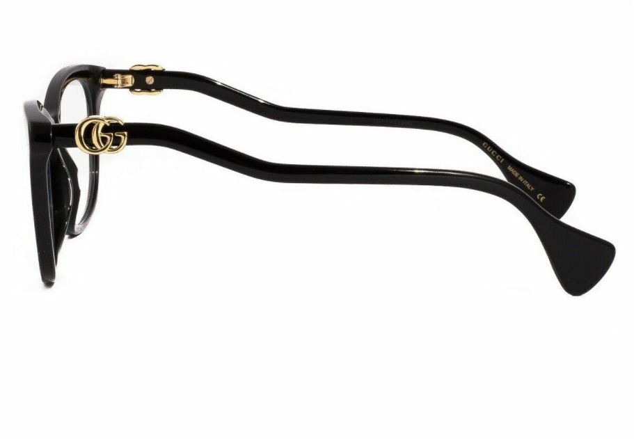 Gucci GG 1012O 001 Black Cat Eye Women's Eyeglasses - Stylish Designer Optical Frames for Women, Perfect for Work, Date Night & Everyday Fashion Accessory