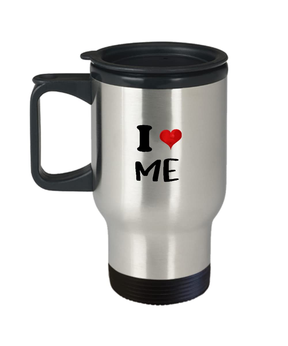 Insulated Coffee Tumbler - Maine State Travel Mug with Lid, Perfect for Hot & Cold Drinks - Ideal for Road Trips, Office Commute, and Outdoor Adventures - Funny 