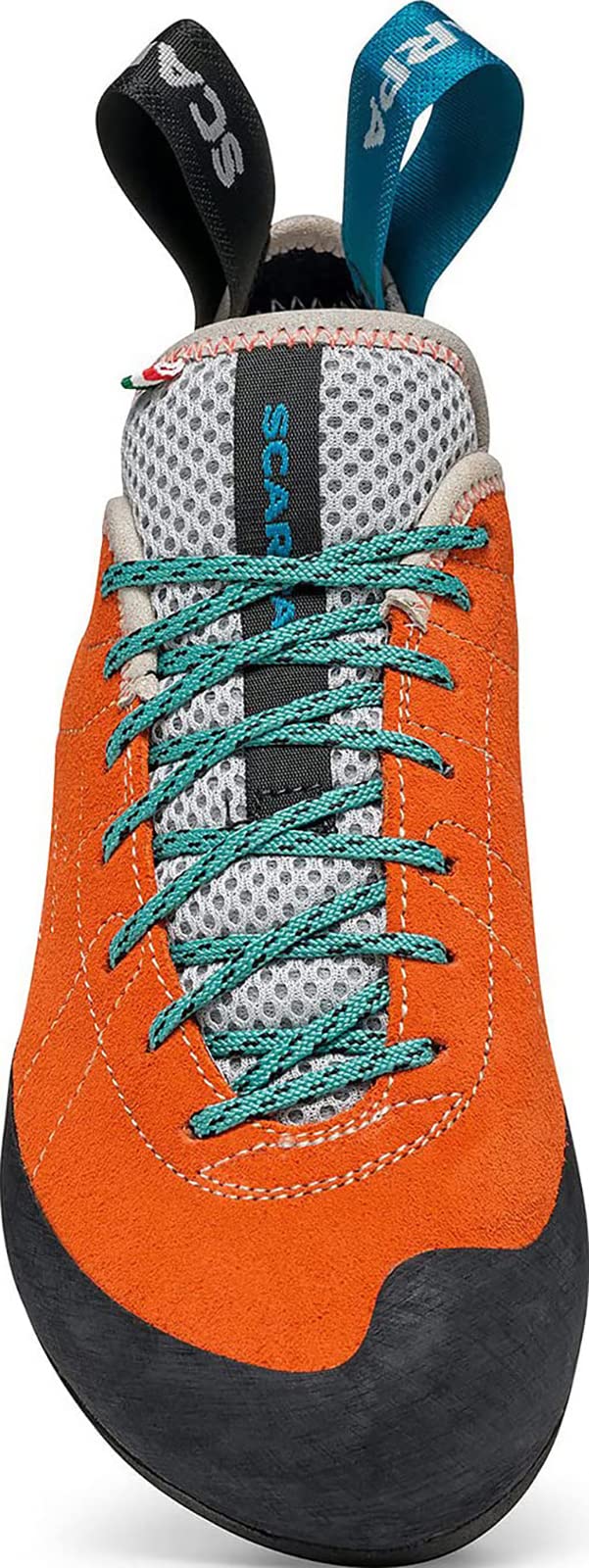 SCARPA Women's Helix Lace Rock Climbing Shoes - Lightweight & Durable for Trad & Sport Climbing - Low-Volume Women's Specific Fit - Perfect for Indoor Gyms & Outdoor Crags