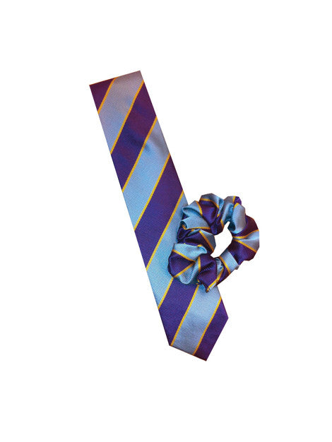 Elegant Pony Club Stripes Tie for Men - Perfect for Business, Weddings & Formal Events