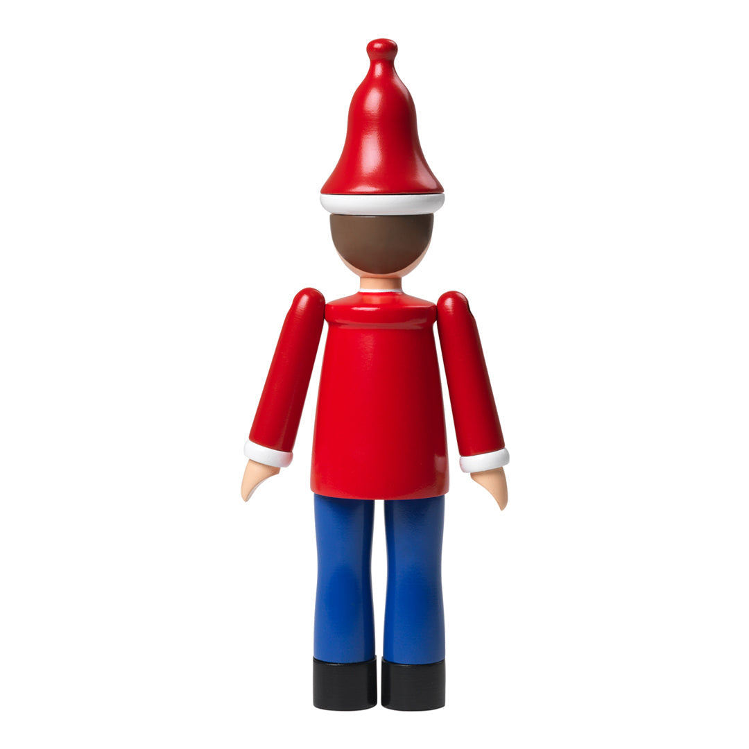 Christmas Ole Figurine - Handmade Holiday Decor for Tree, Mantel & Tabletop - Perfect for Christmas Village Displays & Winter Home Decor