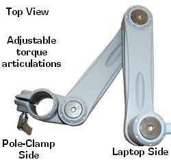 Adjustable Rolling Laptop Stand Desk - 24