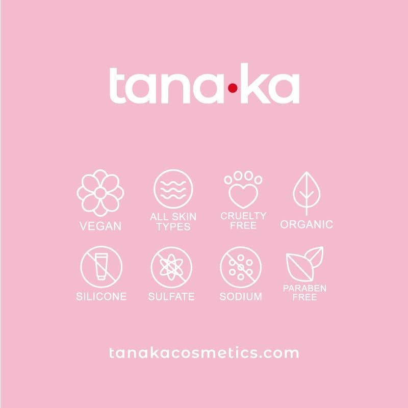 Tanaka Natural Vegan Kids Makeup Set - Non-Toxic, Eco-Friendly for Birthday & Halloween