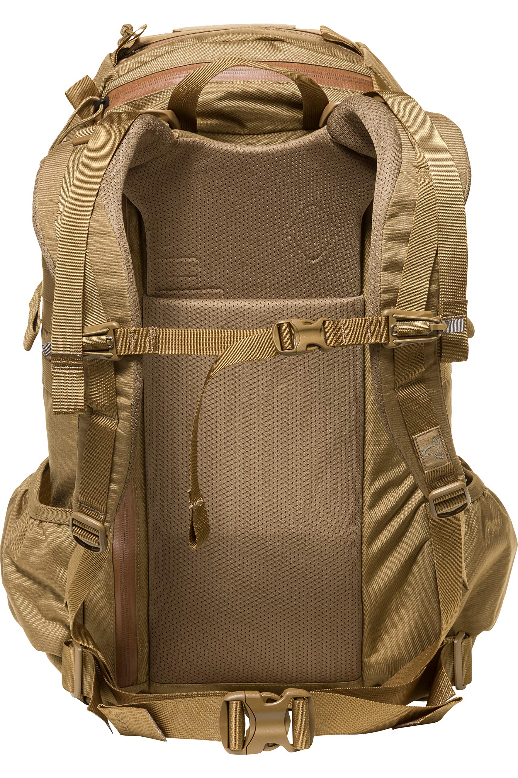 Mystery Ranch 2-Day Tactical Backpack - Durable Molle Hiking Pack for Outdoor Adventures, Coyote Brown, SM/MD Size - Perfect for Camping, Hiking & Military Use