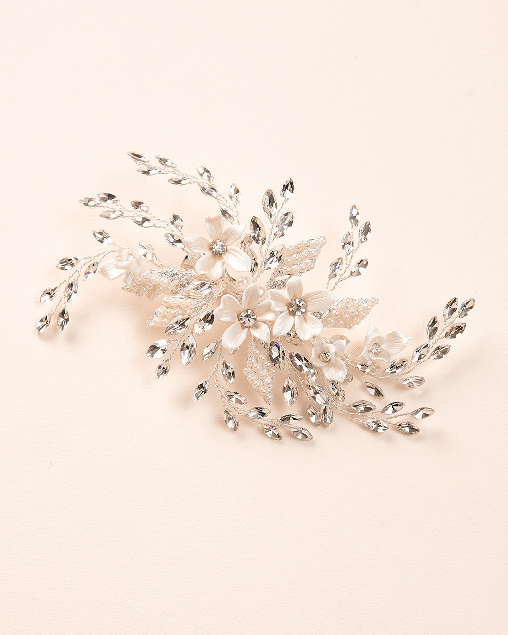 Amaya Wedding Hair Clip - Elegant Bridal Hair Accessory for Weddings, Prom & Special Occasions