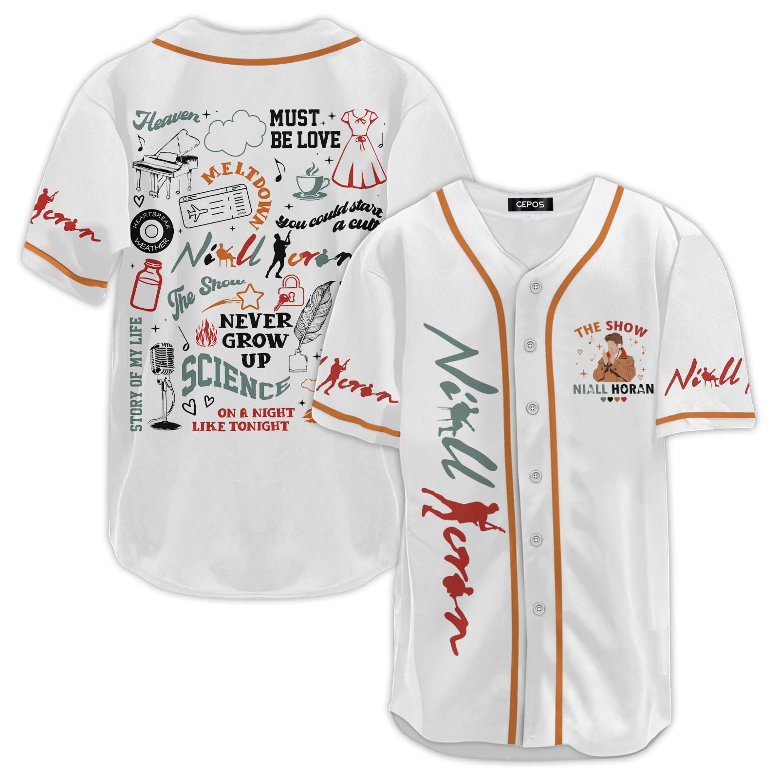 Custom Baseball Jersey - Personalized Sports Uniform for Men & Women - Printed Casual Baseball Shirt - Perfect for Games, Practice & Birthday Gifts - Great for Baseball Lovers & Team Sports