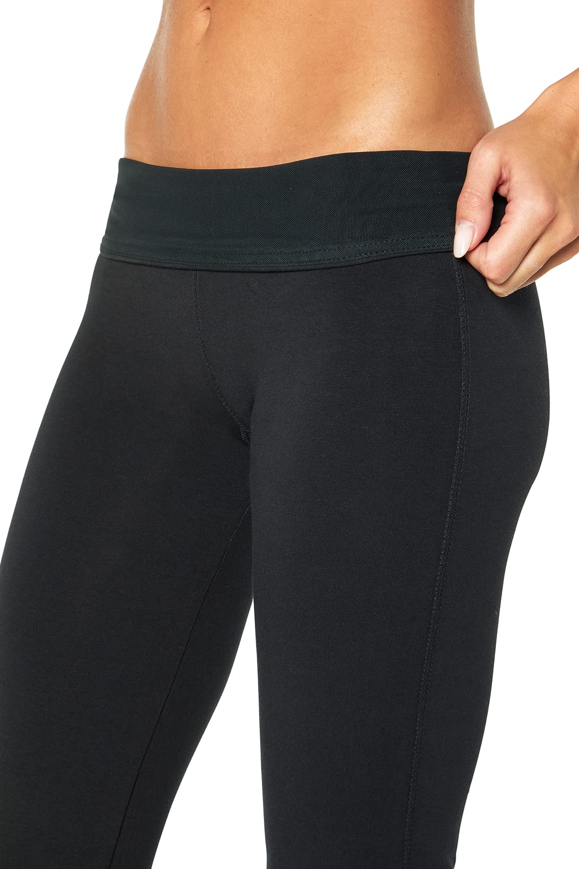 Bally Total Fitness Women's High Waist Tummy Control Bootcut Yoga Pants for Workout & Lounge - Comfortable Stretchy Leggings for Gym, Running, and Everyday Wear